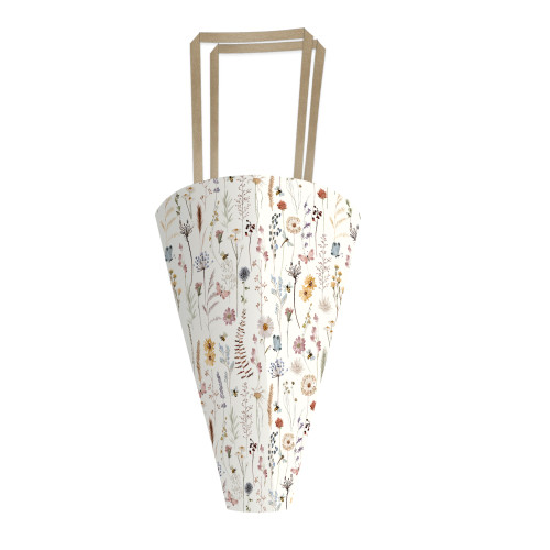 Wild Meadow Kraft Bouquet Bag