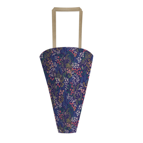 Spring Flora Kraft Bouquet Bag