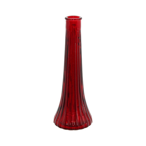 Red Ashley Bud Vase (21cm)