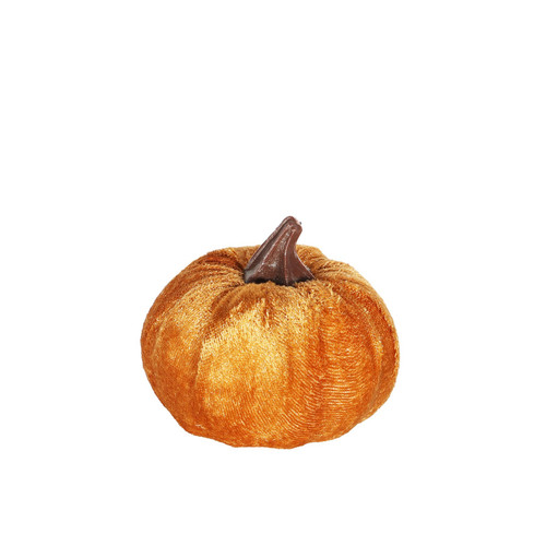 Brown Velvet Pumpkin (7cm)