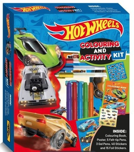 Hot Wheels Colouring & Activity Kit