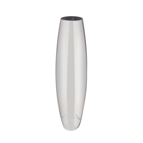 Silver Ana Cigar Glass Vase (60cm)