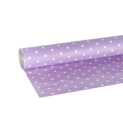 Lilac Colourwash White Polka Dot Cello