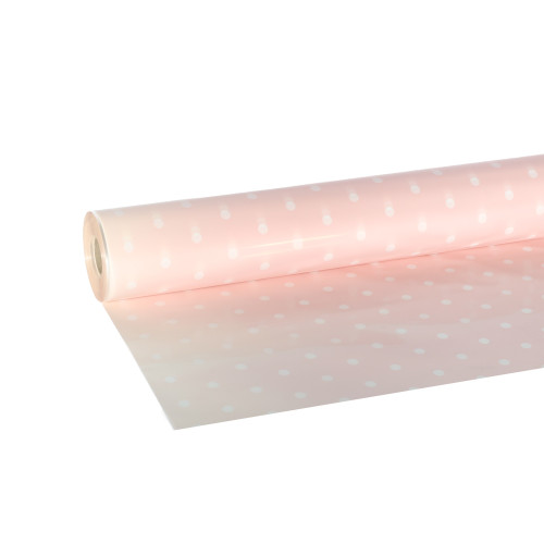 Pale Pink Colourwash White Dot Cello