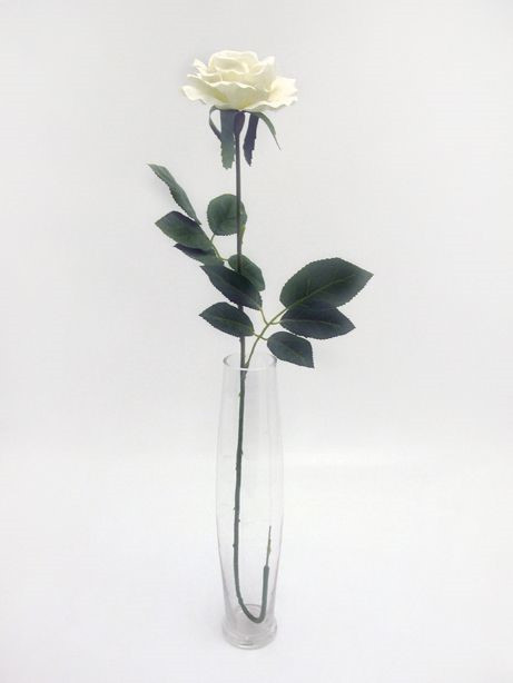 Cream Premium Rose Medium (69cm)