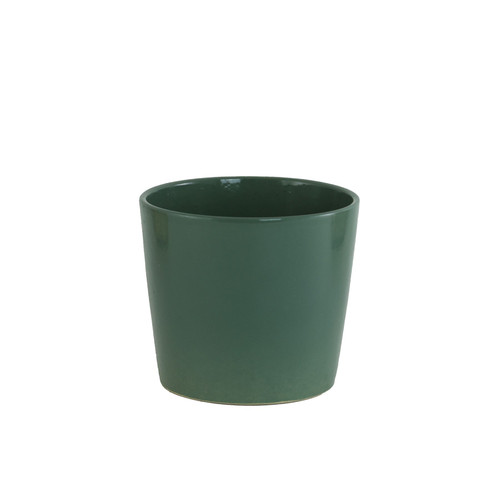 Olive Green Ceramic Pot (12cm)