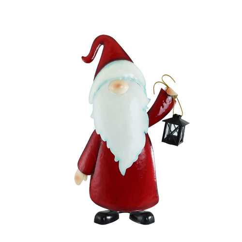 Santa with Lantern Figurine (H60 x 35cm)