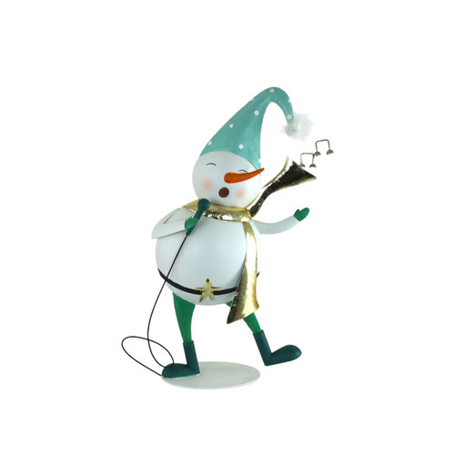Singing Snowman Figurine (48cm)