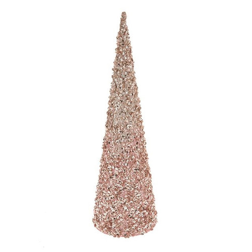 Pink Ombre Glitter Cone (52cm)