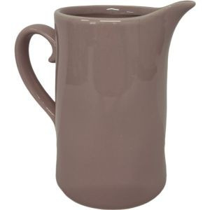 Dusky Pink Stoneware Jug (16cm)