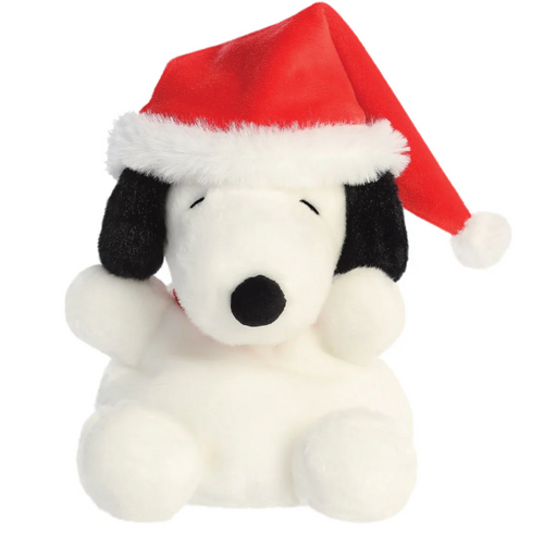 Santa Snoopy Palm Pal (5 Inches)