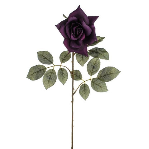 Deep Plum Rose (68cm)