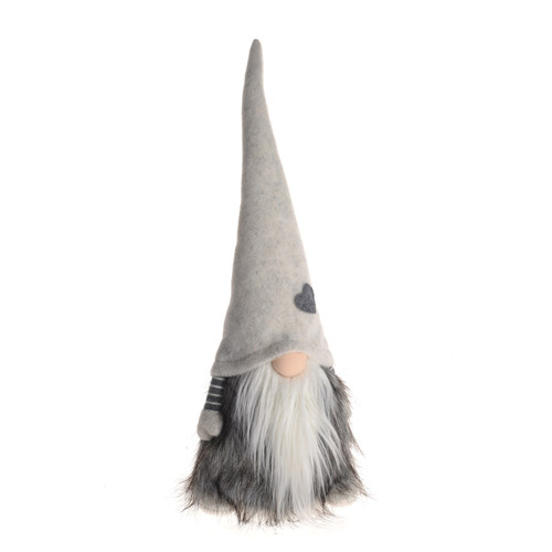 Grey Gonk with Long Hat (55cm)