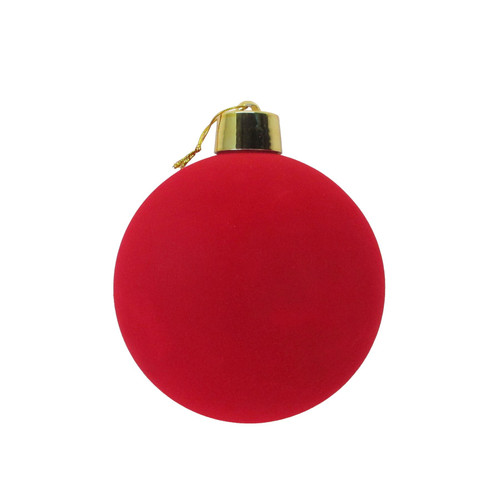 Red Velvet Bauble (20cm)