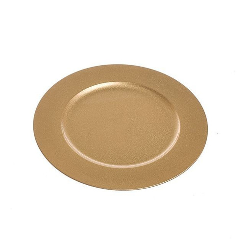 Metallic Gold Charger Plate (20Cm)