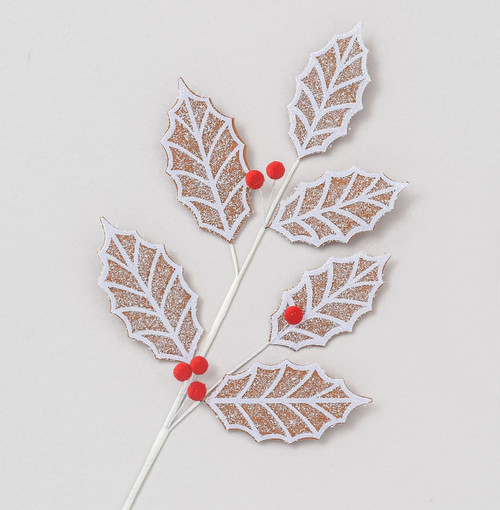 Holly/Berry Gingerbread Spray (66cm)