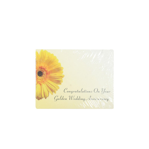 Golden Wedding Florist Cards (Pack of  50)