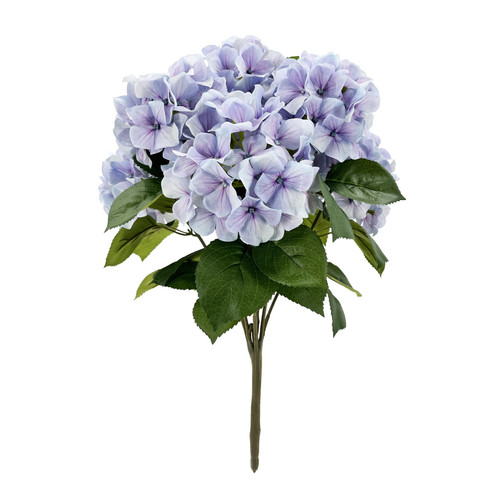 Real Touch Lilac Hydrangea Bush (56cm)