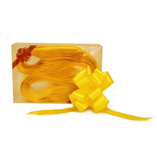Yellow Pull Bows (30mm)