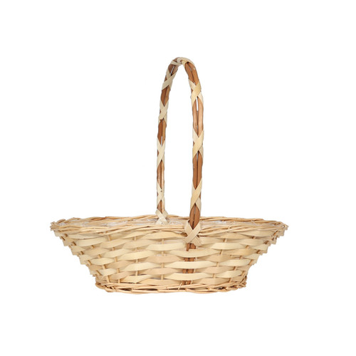 Large Single Peeled Country Basket Large Single Peeled Country Basket