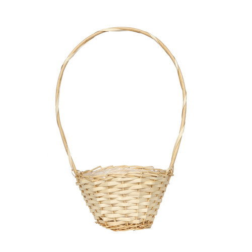 White Pot Mum Basket White Pot Mum Basket
