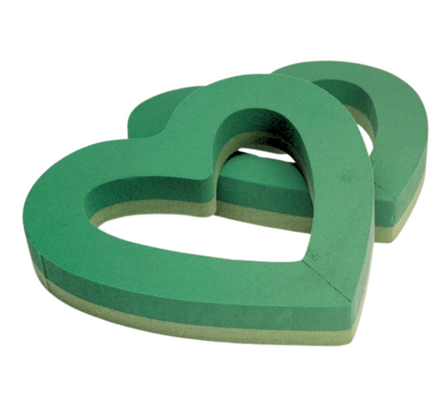 Oasis Foam Frames Hearts 15inch Open - 2 Pack Oasis Foam Frames Hearts 15inch Open - 2 Pack