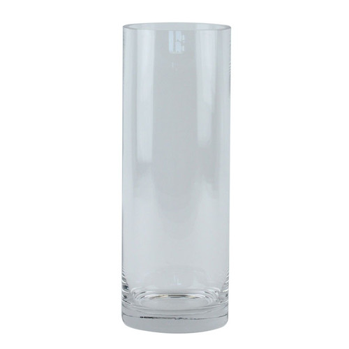 Glass Cylinder Vase (25cm x 9cm)  Glass Cylinder Vase (25cm x 9cm)