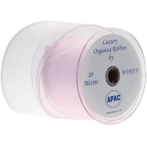 Baby Pink Chiffon Ribbon (70mm) Baby Pink Chiffon Ribbon (70mm)