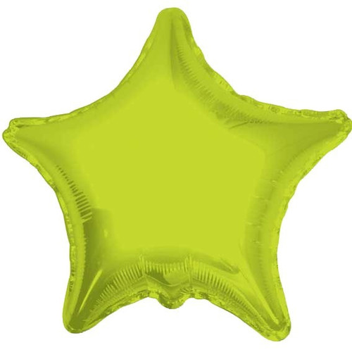 Lime Green Star Balloon Lime Green Star Balloon