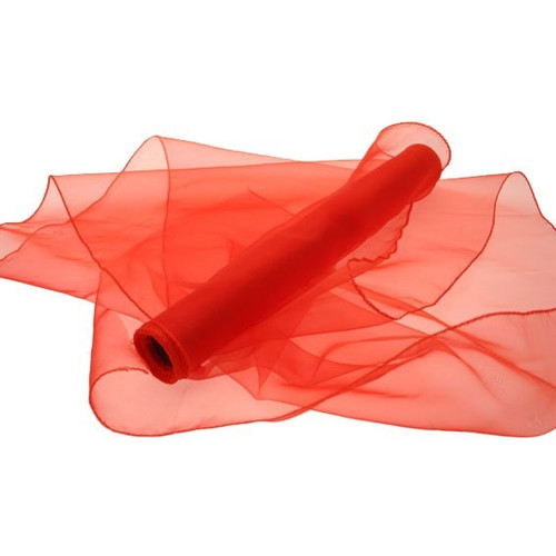 Red Organza Roll Red Organza Roll