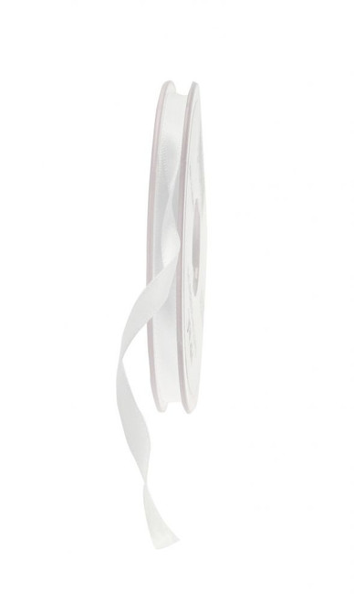 White Satin Ribbon (6mm)