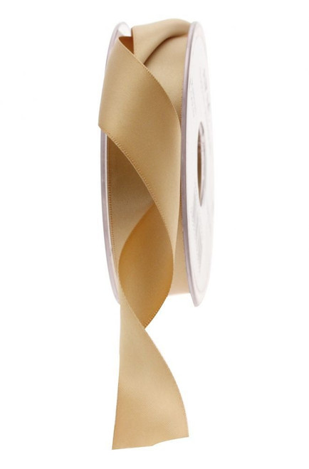 Gold Satin Ribbon (25mm) Gold Satin Ribbon (25mm)