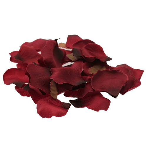 Burgundy Rose Petal Confetti