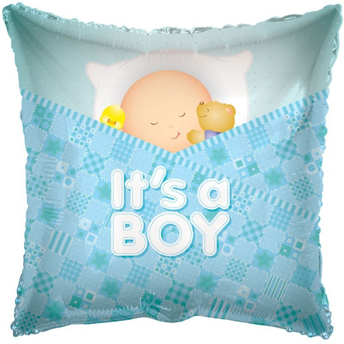 Its a Boy Square Balloon Its a Boy Square Balloon