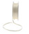 3mm x 50m Cream Satin Ribbon