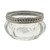 3.5cm Tealight Holder with Metal Rim Decoration