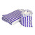 Purple Small Candy Stripe Bag