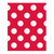 Red Plastic Decorative Dots Party Bags
