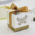 Gold Laser Cut Butterfly Favour Box (x5)