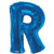 34"  Letter Balloon -  R - Blue