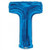 34"  Letter Balloon -  T - Blue