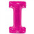 34"  Letter Balloon -  I - Pink