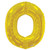 34"  Letter Balloon - O - Gold