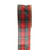 Tartan Wired Edge Ribbon 50mm