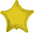 Gold Star Balloon 22inch