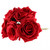 Bunch of 5 Red Foam Open Tea Rose Bunch of 5 Red Foam Open Tea Rose