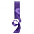 Dark Purple Satin Ribbon 25mm