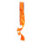 Orange Satin Ribbon 15mm