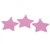 Pastel Pink Star Shape Weights (x50) 