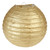 Medium Gold Metallic Lantern 20cm